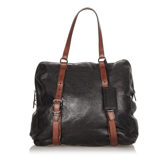 Prada Leather Tote Handbag Style 11 - Rovelle Bags