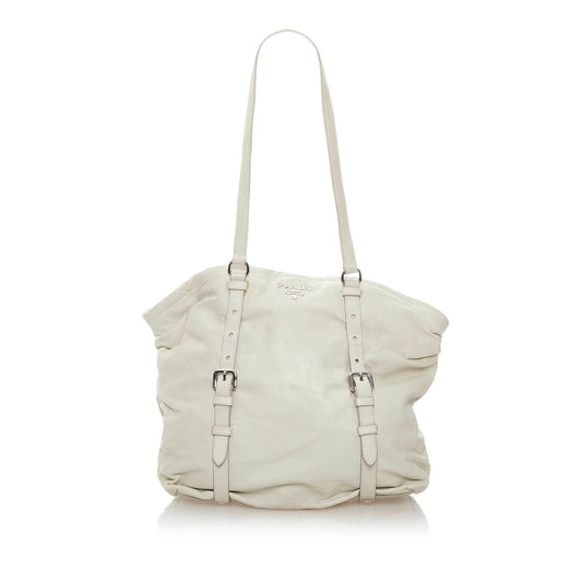 Prada Leather Tote Handbag Style 10 - Rovelle Bags