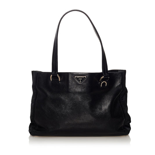 Prada Leather Tote Handbag Style 9 - Rovelle Bags