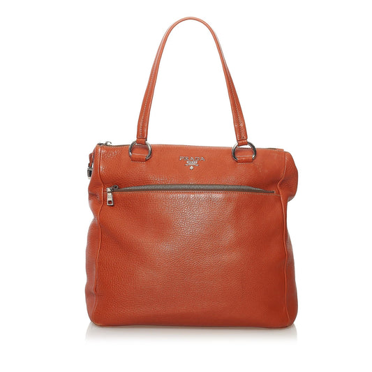 Prada Leather Tote Handbag Style 5 - Rovelle Bags