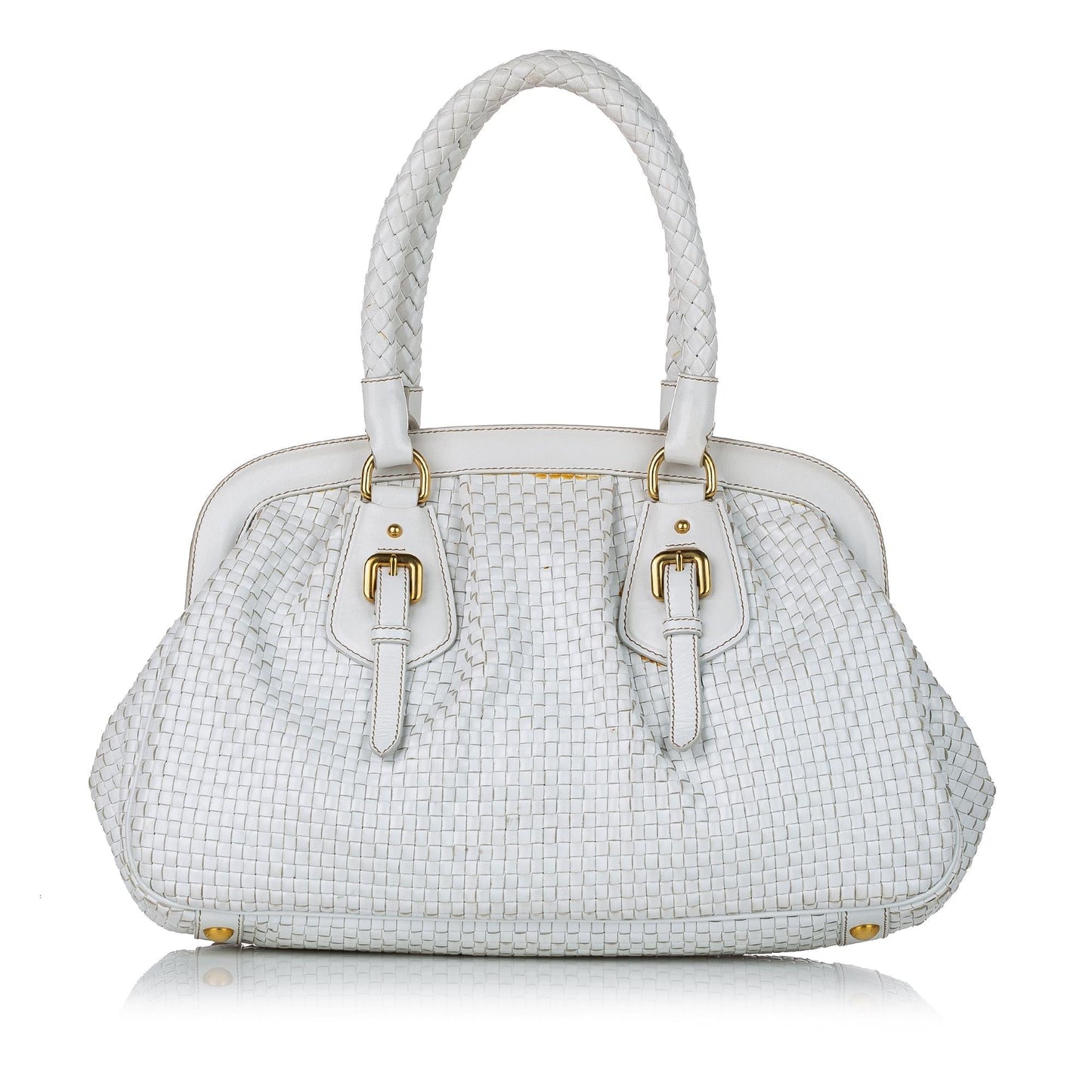 Prada Madras Frame Handbag - Rovelle Bags