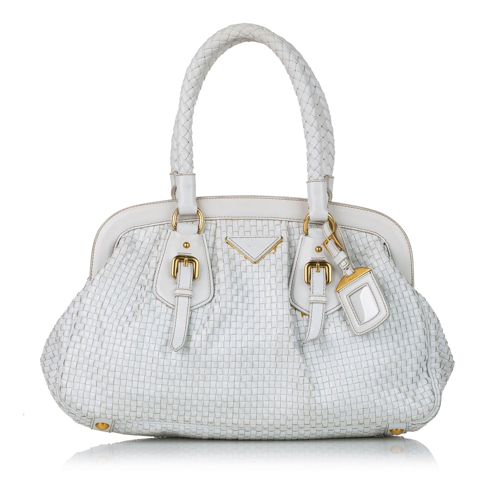 Prada Madras Frame Handbag - Rovelle Bags