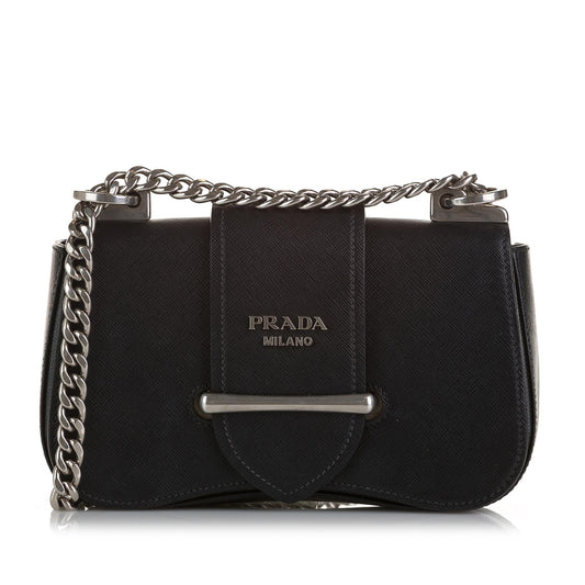 Prada Medium Saffiano Lux Sidonie Handbag - Rovelle Bags