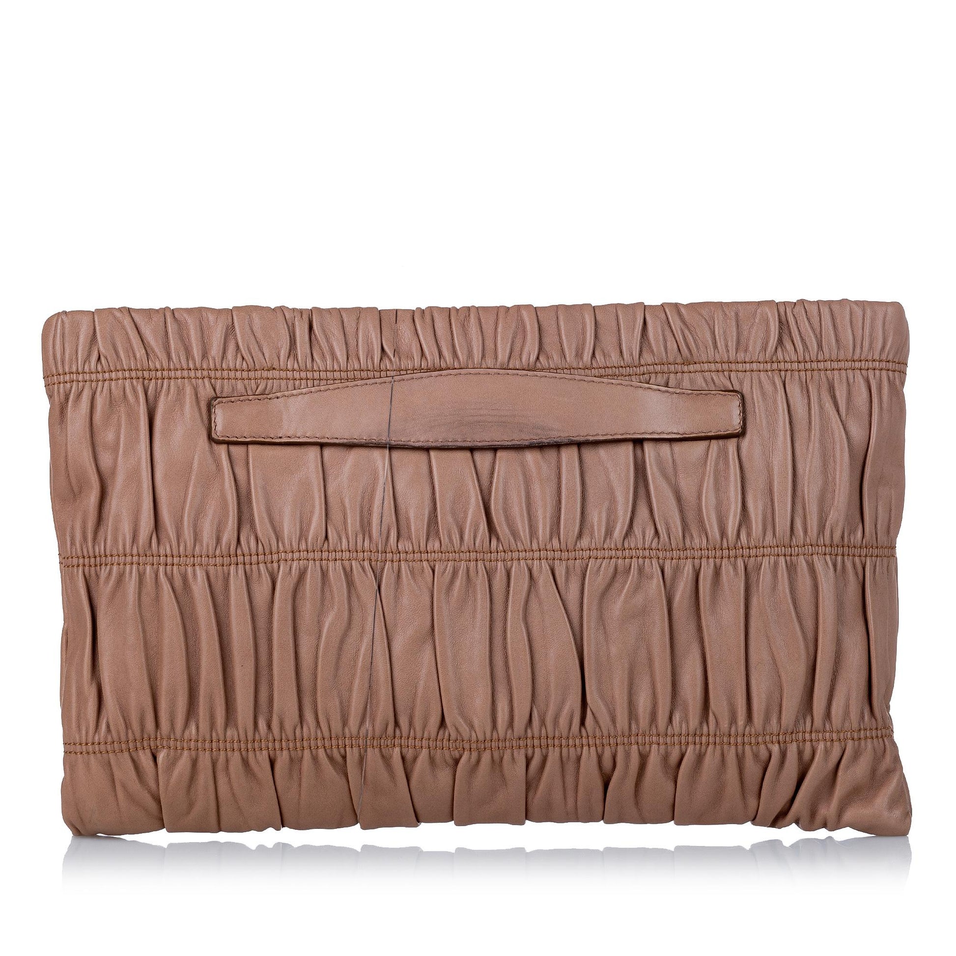 Prada Nappa Gaufre Clutch Bag Handbag Style 2 - Rovelle Bags