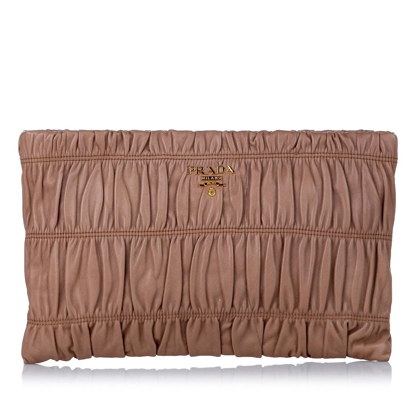 Prada Nappa Gaufre Clutch Bag Handbag Style 2 - Rovelle Bags