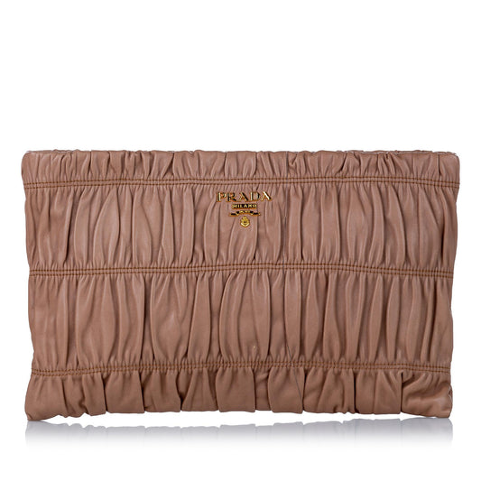 Prada Nappa Gaufre Clutch Bag Handbag Style 2 - Rovelle Bags