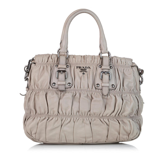Prada Nappa Gaufre Satchel Style 16 - Rovelle Bags