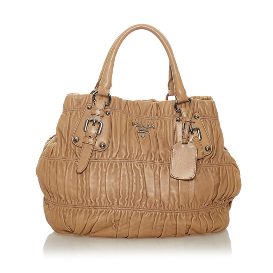 Prada Nappa Gaufre Satchel Style 17 - Rovelle Bags
