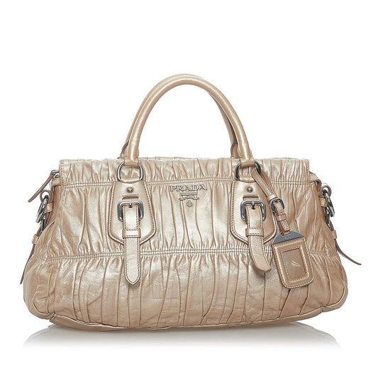 Prada Nappa Gaufre Satchel Style 11 - Rovelle Bags