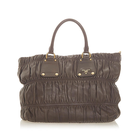 Prada Nappa Gaufre Satchel Style 9 - Rovelle Bags