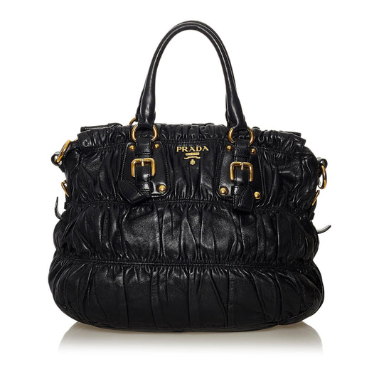 Prada Nappa Gaufre Satchel Style 7 - Rovelle Bags