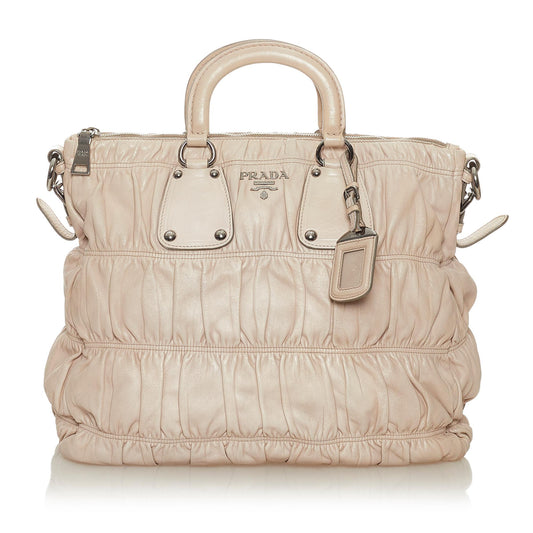 Prada Nappa Gaufre Satchel Style 5 - Rovelle Bags