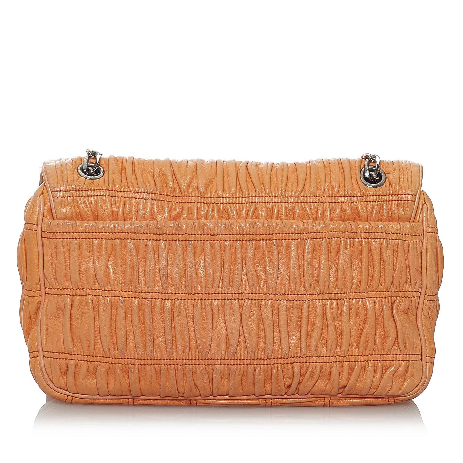 Prada Nappa Gaufre Sound Lock Crossbody Bag - Rovelle Bags