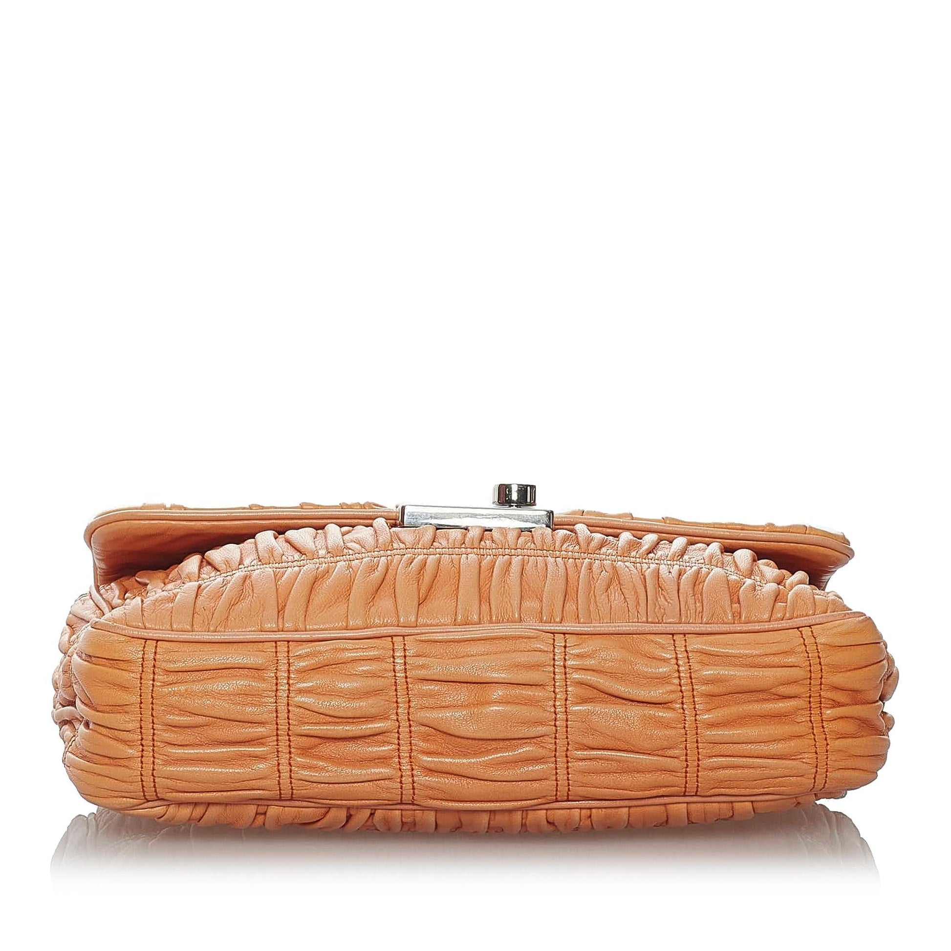 Prada Nappa Gaufre Sound Lock Crossbody Bag - Rovelle Bags