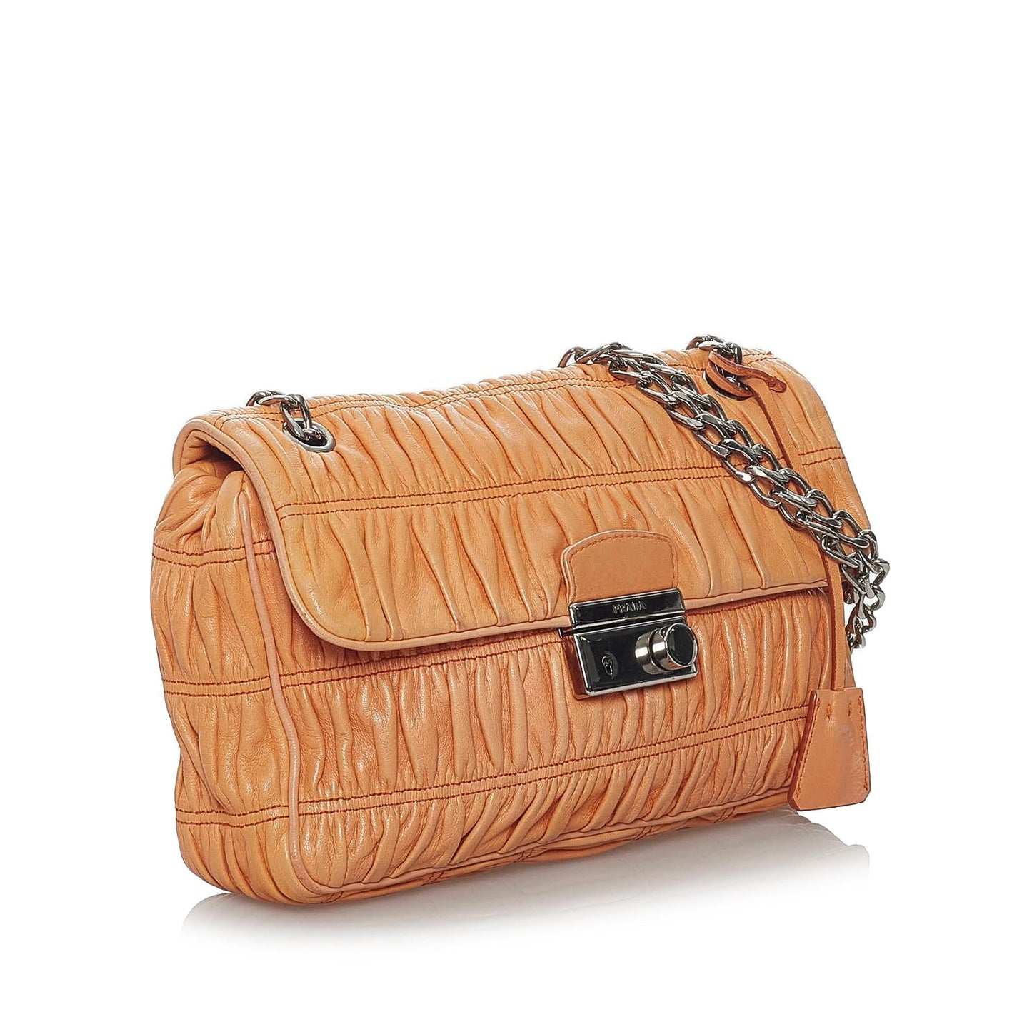 Prada Nappa Gaufre Sound Lock Crossbody Bag - Rovelle Bags