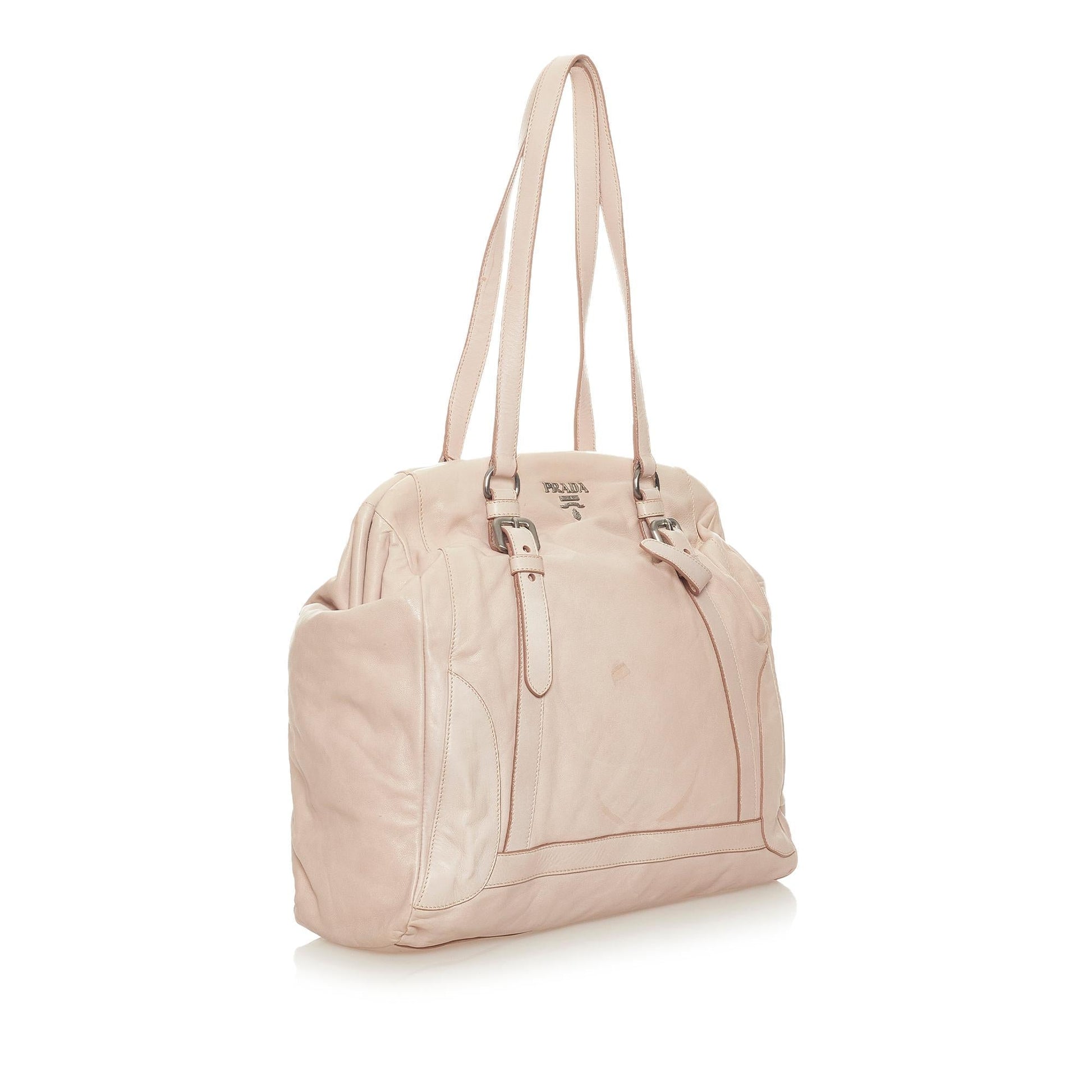 Prada Nappa Leather Shoulder Bag - Rovelle Bags