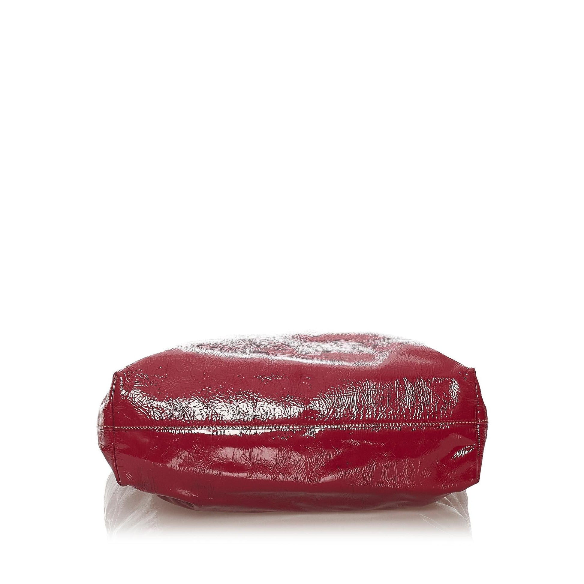 Prada Patent Leather Satchel Style 2 - Rovelle Bags