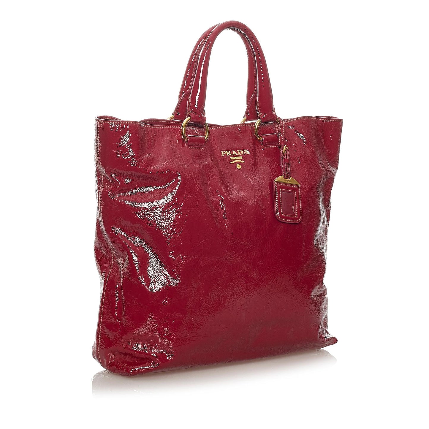 Prada Patent Leather Satchel Style 2 - Rovelle Bags