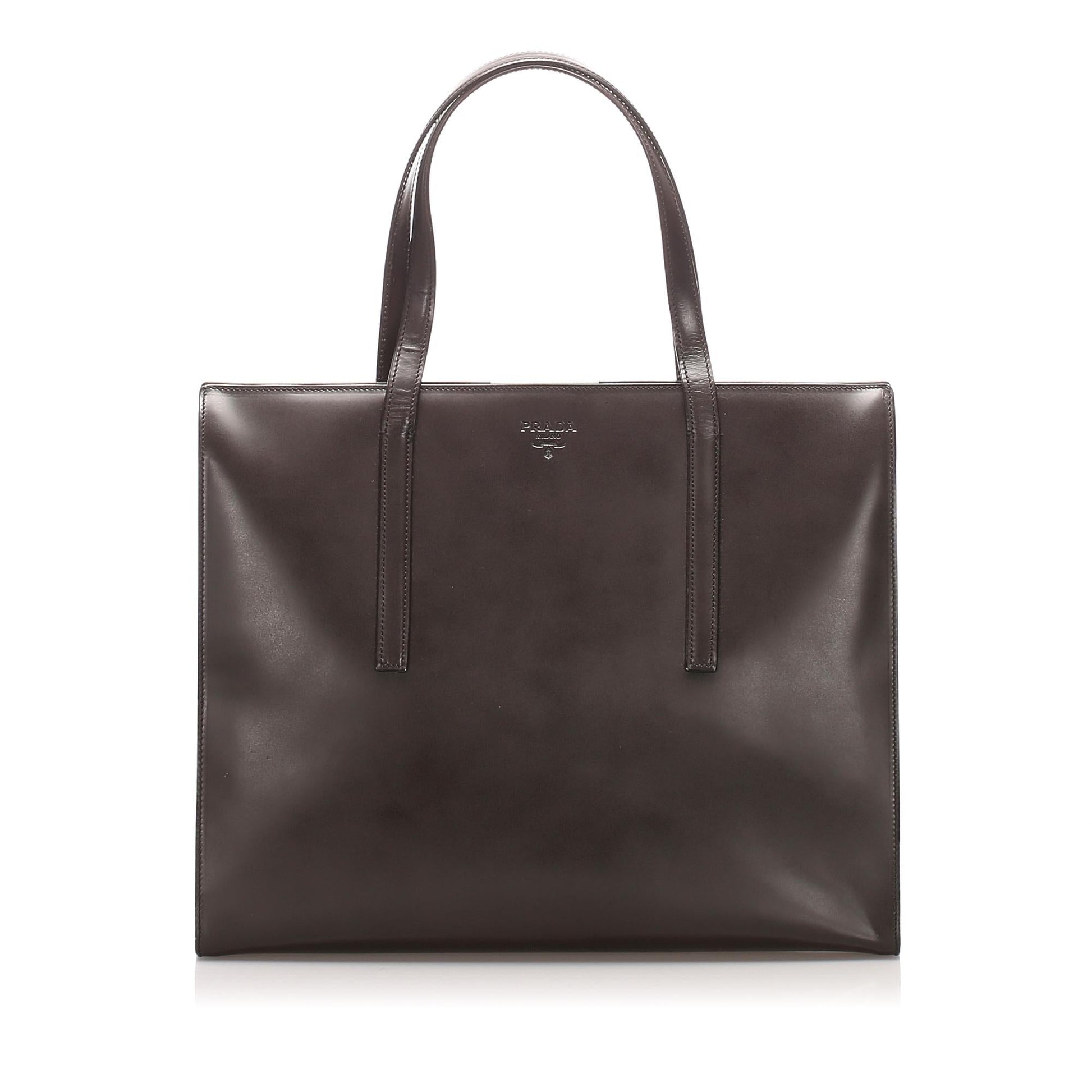 Prada Leather Tote - Rovelle Bags