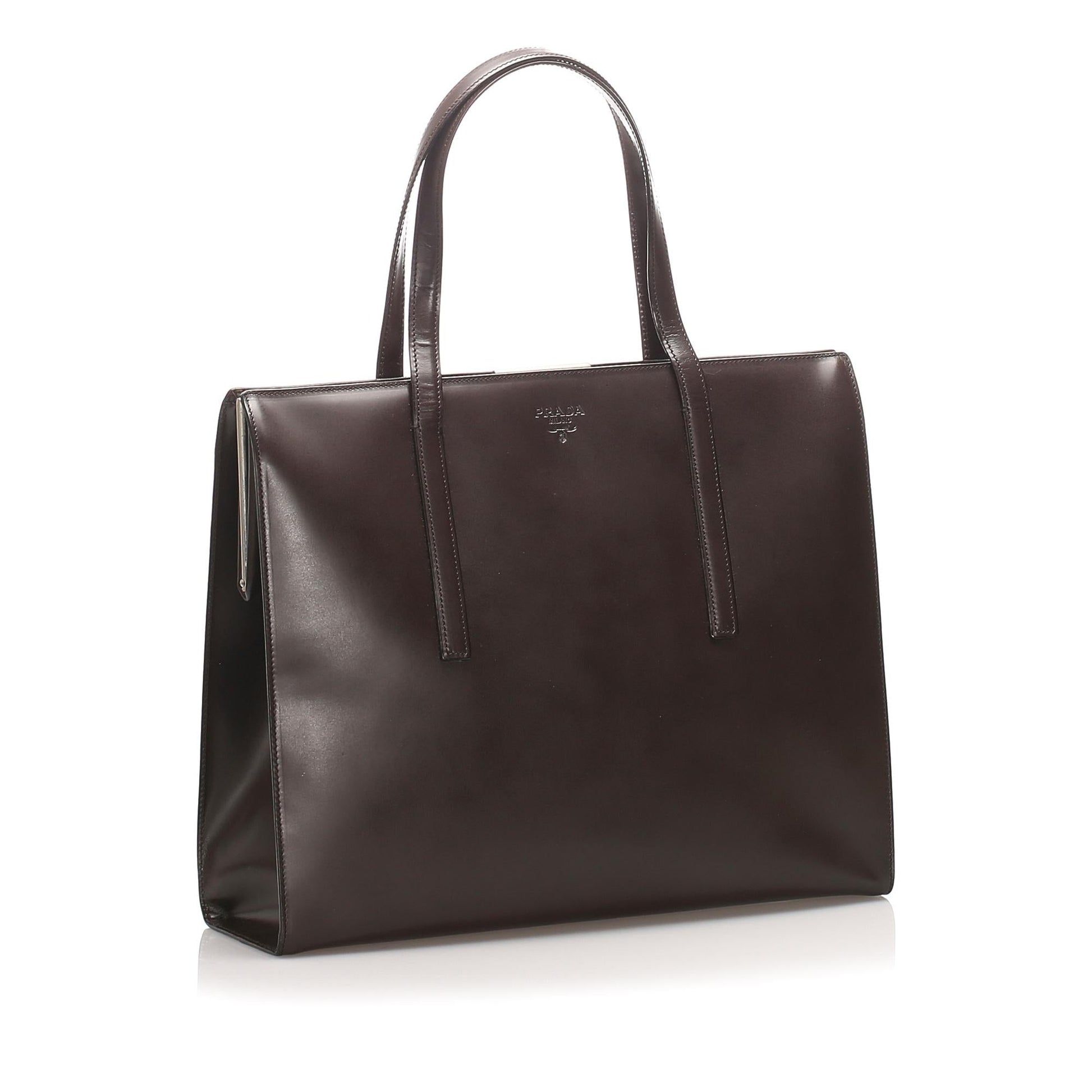 Prada Leather Tote - Rovelle Bags