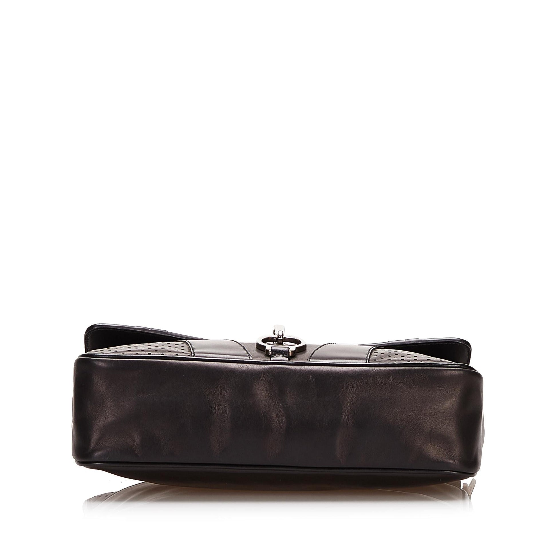 Prada Perforated Leather Top Handle Bag - Rovelle Bags