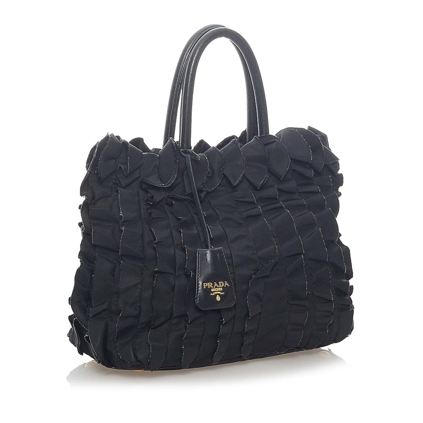 Prada Pleated Tessuto Tote Bag - Rovelle Bags