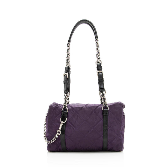 Prada Quilted Tessuto Shoulder Bag - Rovelle Bags