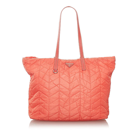 Prada Quilted Tessuto Tote Bag - Rovelle Bags