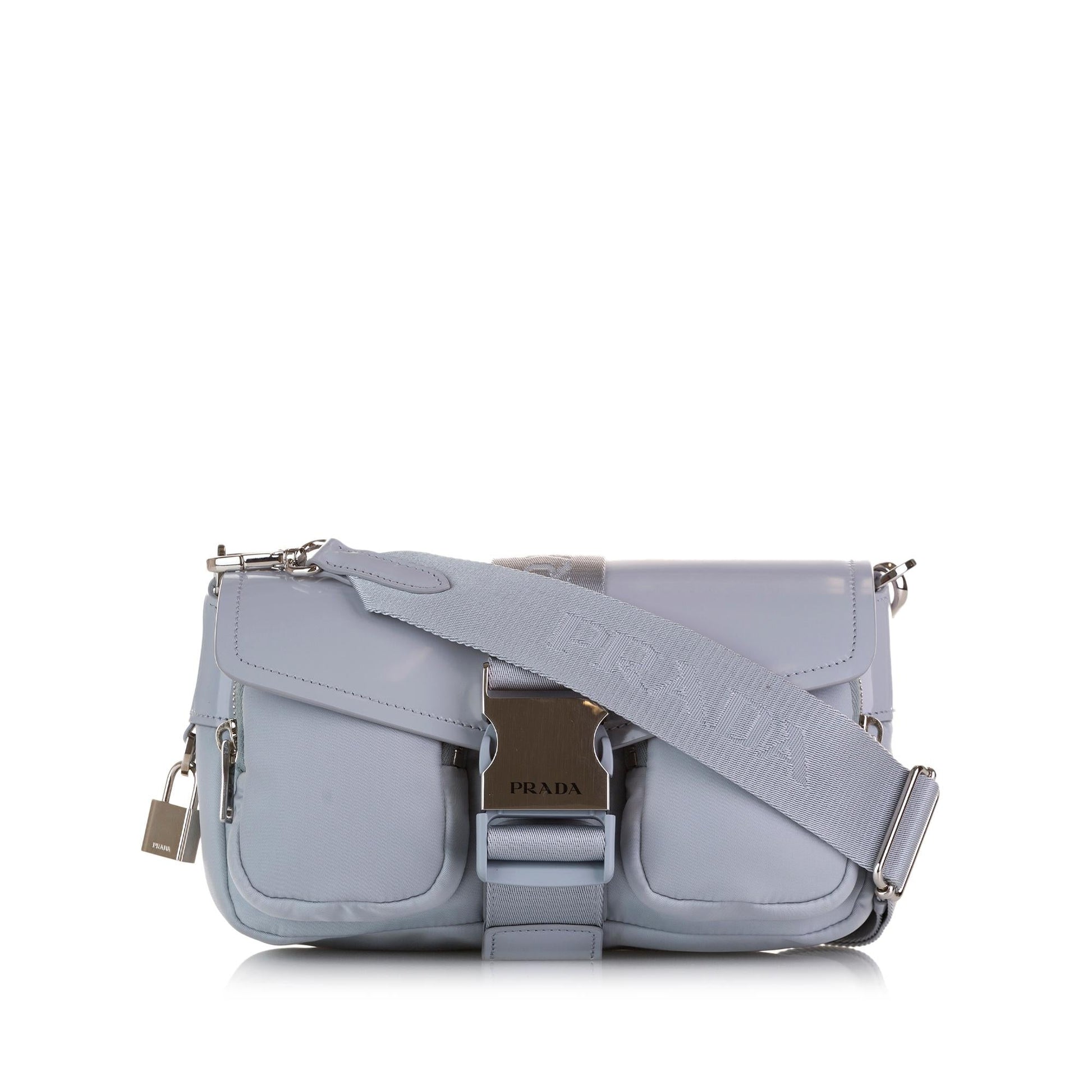 Prada Re-Nylon & Spazzolato Pocket Crossbody - Rovelle Bags