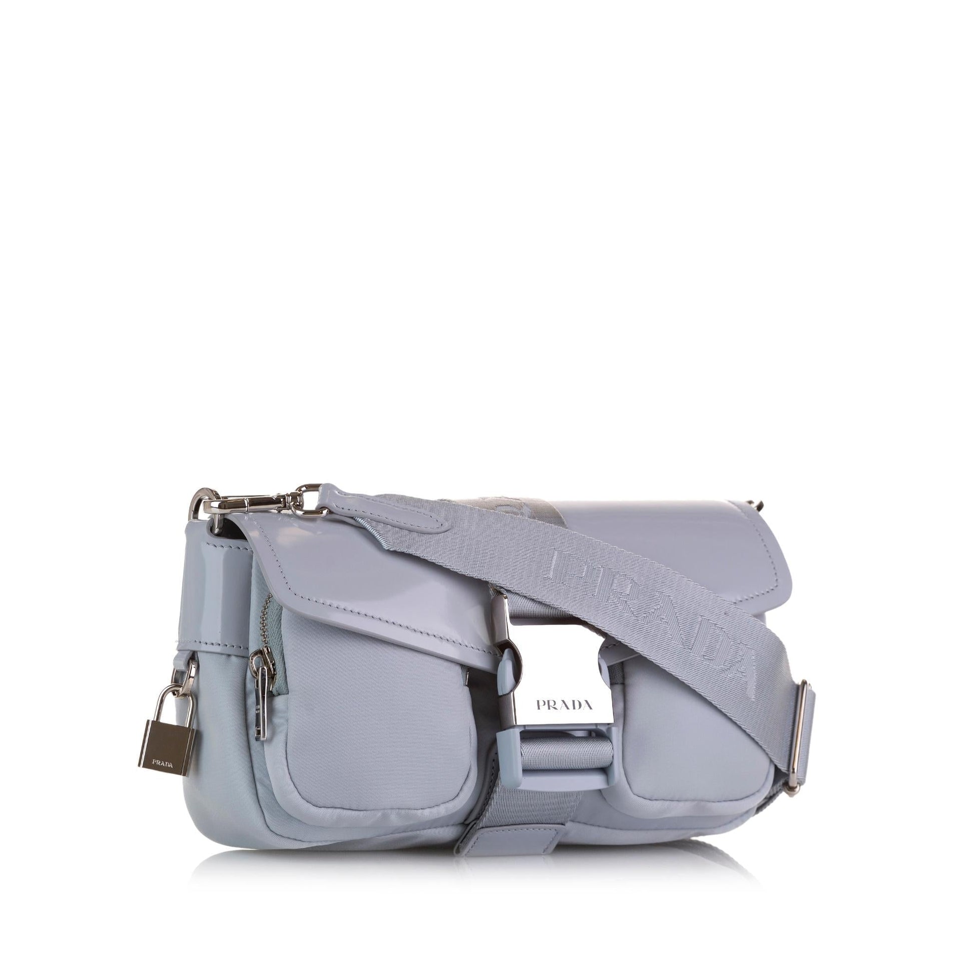 Prada Re-Nylon & Spazzolato Pocket Crossbody - Rovelle Bags