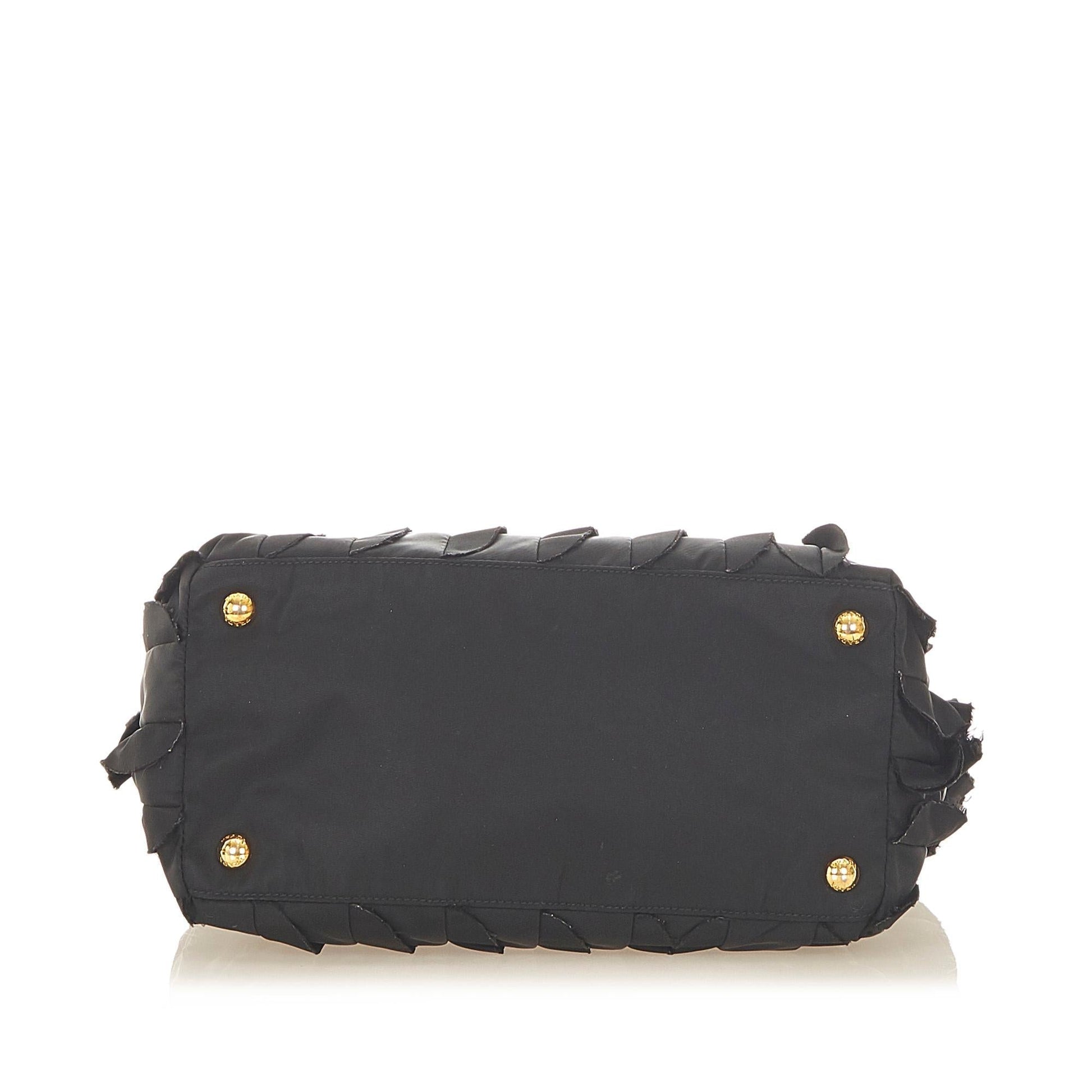 Prada Ruffled Tessuto Tote Bag Style 2 - Rovelle Bags