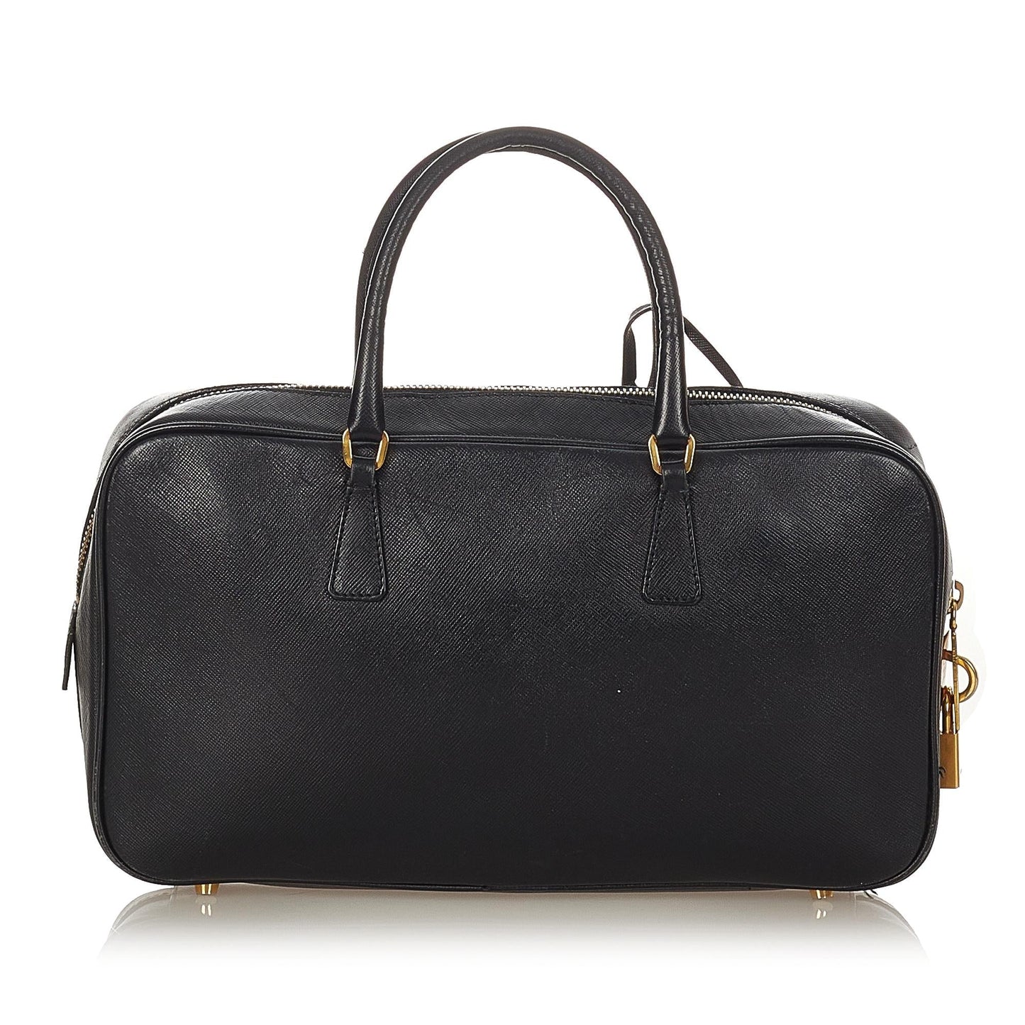 Prada Saffiano Bauletto Handbag Style 3 - Rovelle Bags