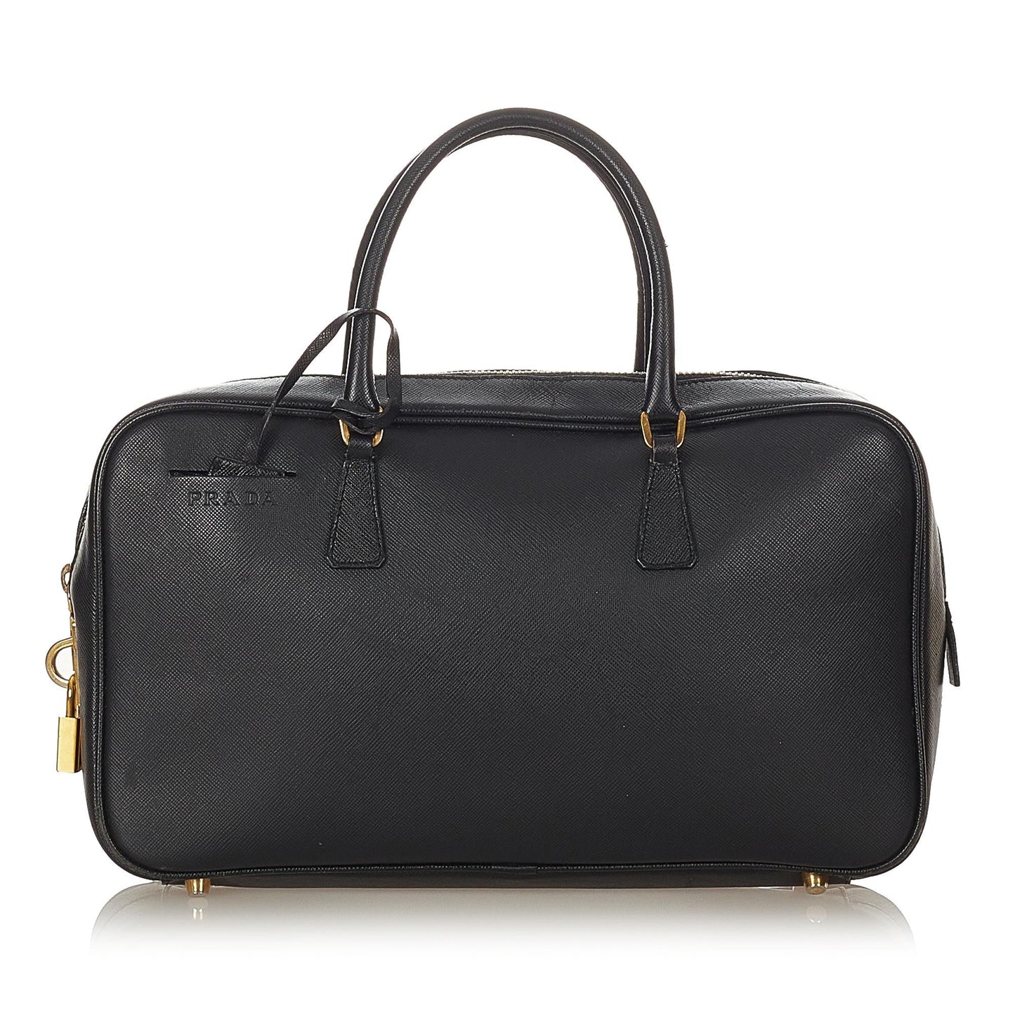 Prada Saffiano Bauletto Handbag Style 3 - Rovelle Bags