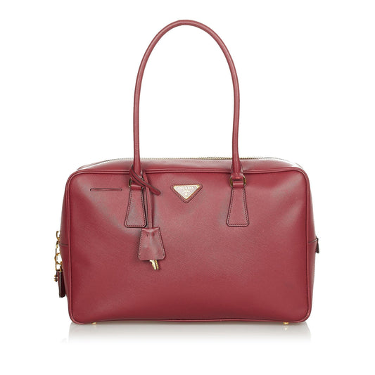 Prada Saffiano Bauletto Handbag Style 2 - Rovelle Bags