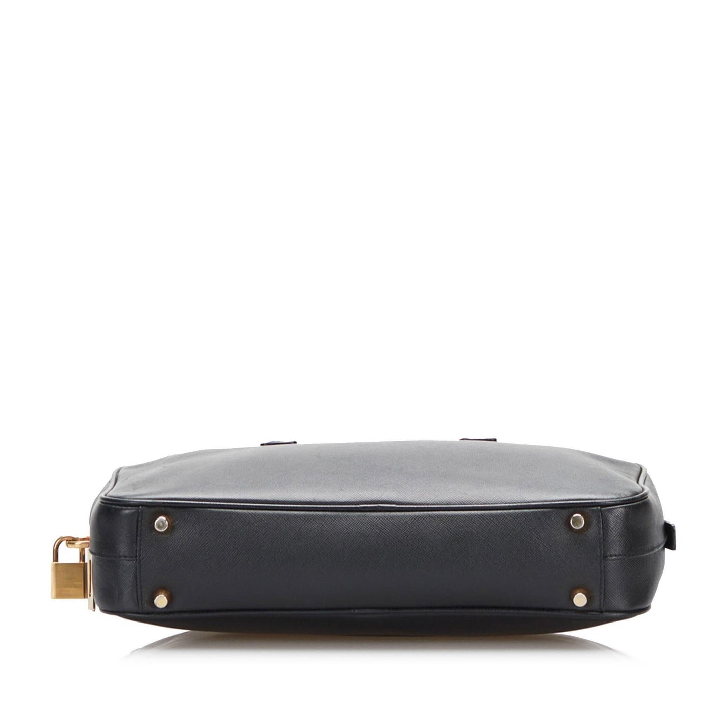 Prada Saffiano Bauletto Handbag - Rovelle Bags