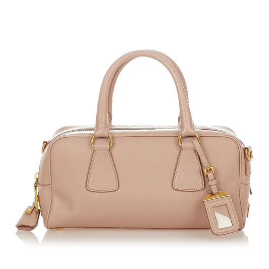 Prada Saffiano Bauletto Satchel Style 3 - Rovelle Bags