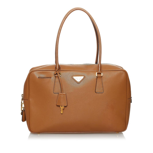 Prada Saffiano Bauletto Satchel Style 2 - Rovelle Bags