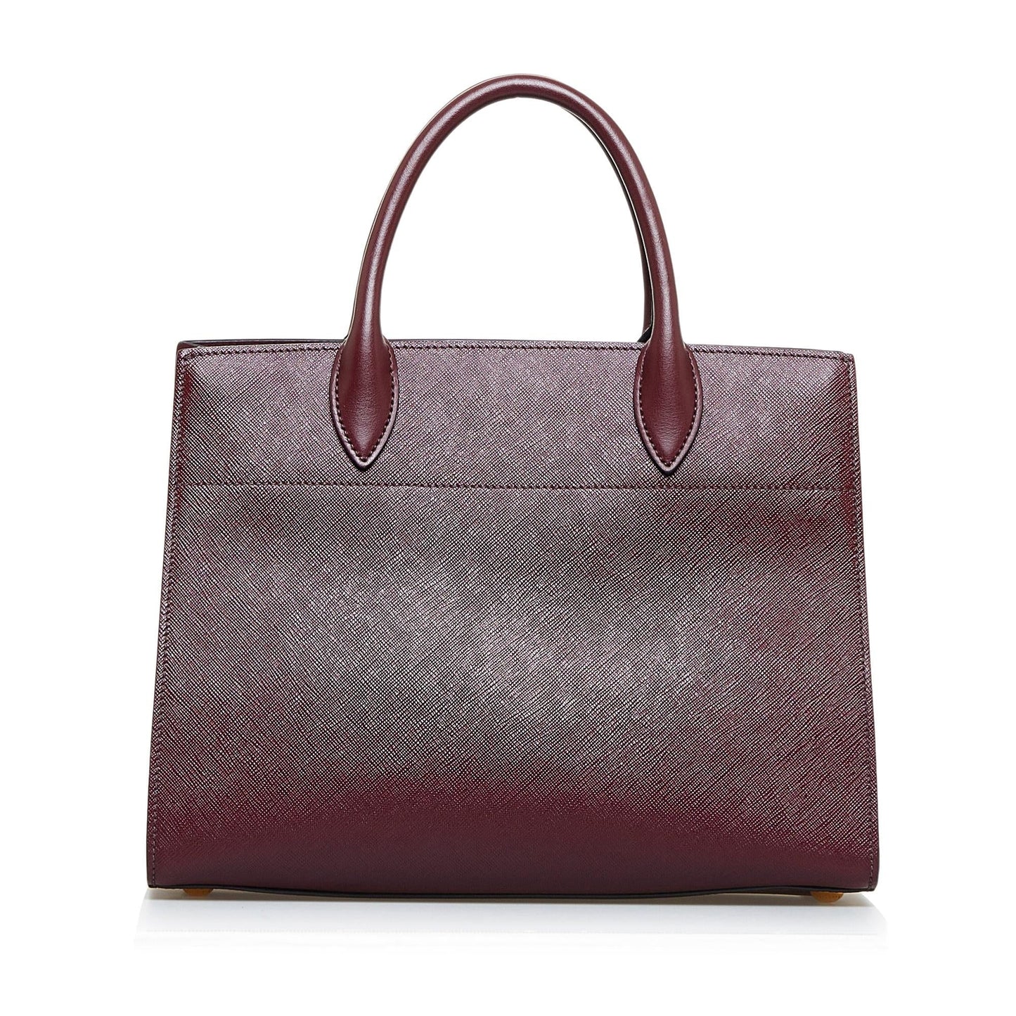 Prada Saffiano Bibliotheque Satchel - Rovelle Bags