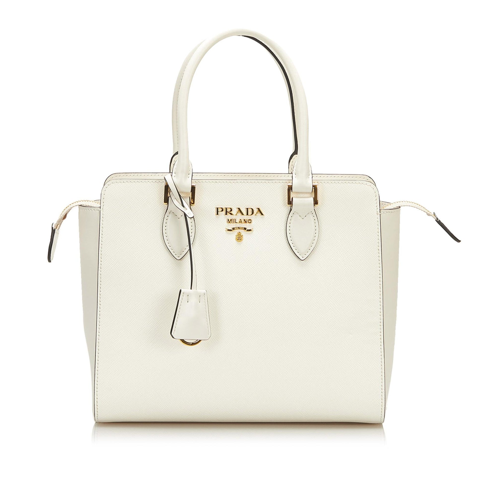 Prada Saffiano Borsa A Mano Handbag - Rovelle Bags