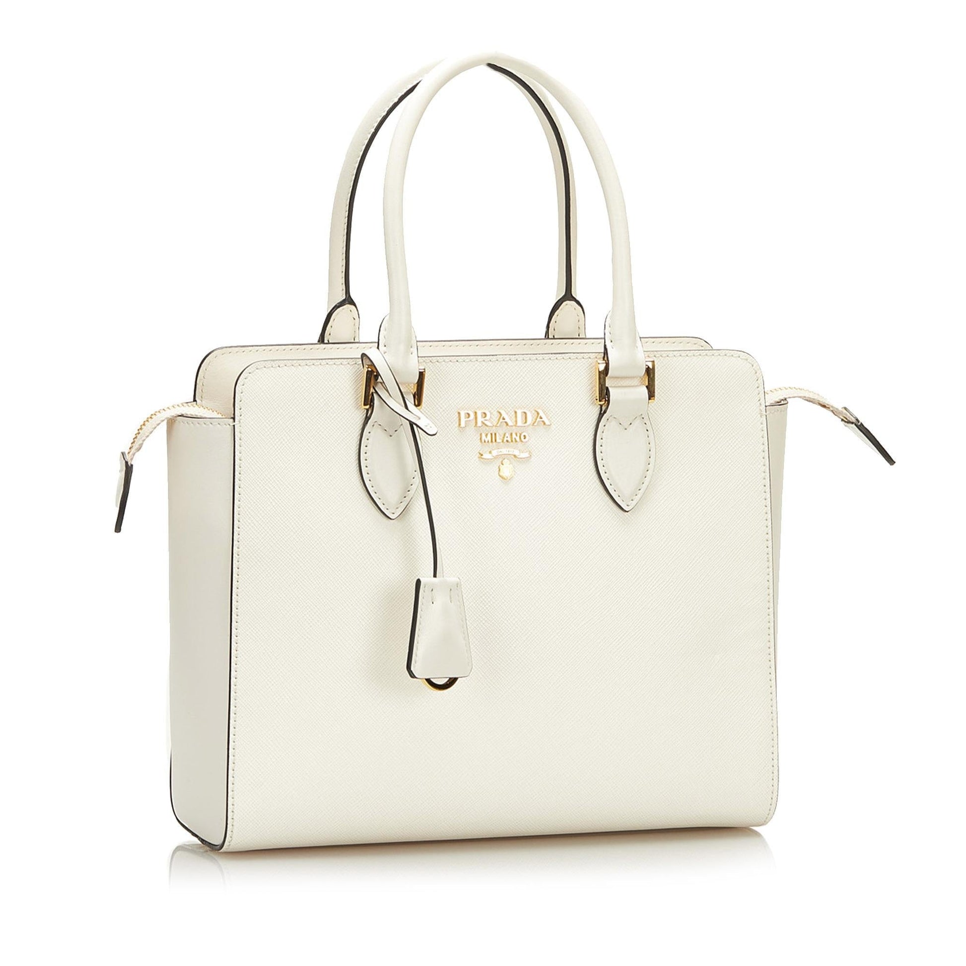 Prada Saffiano Borsa A Mano Handbag - Rovelle Bags