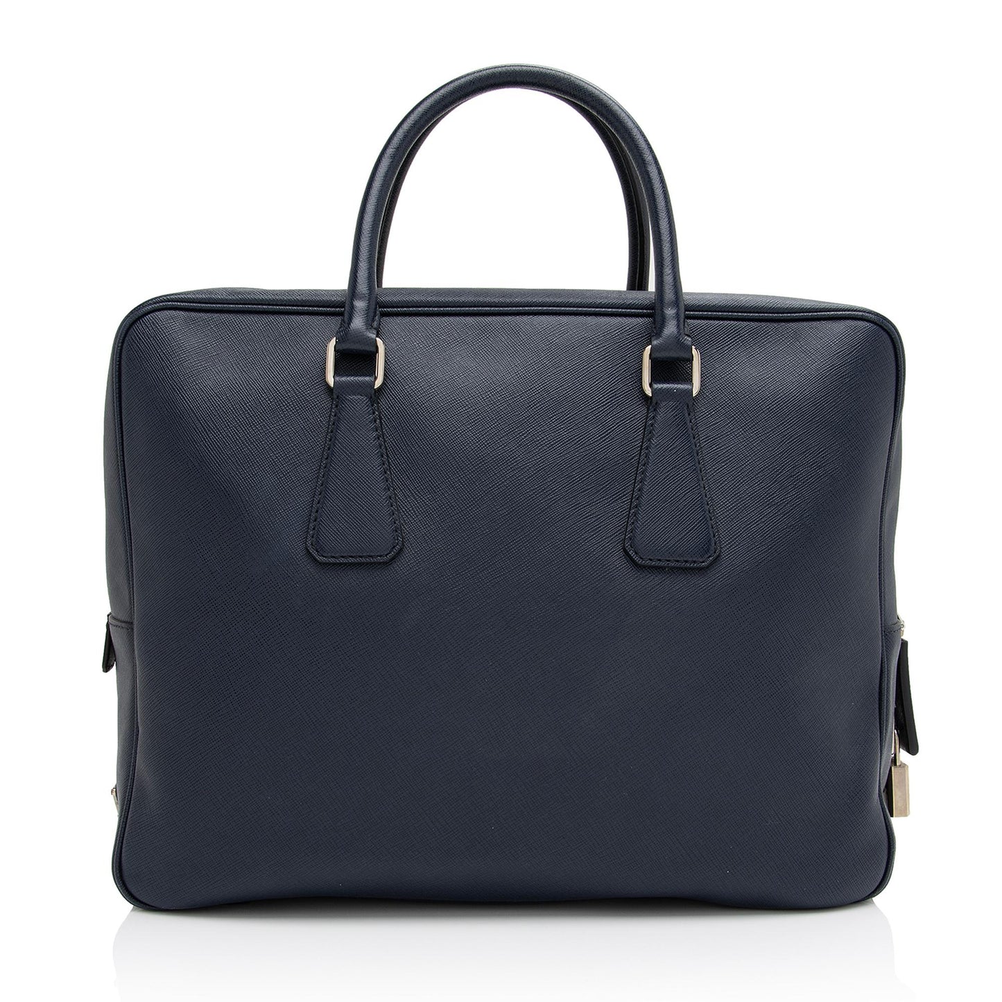 Prada Saffiano Borsa Da Viaggio Travel Briefcase Handbag - Rovelle Bags