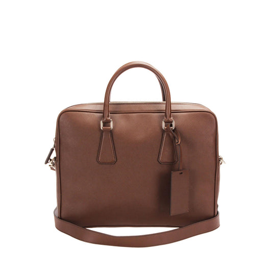 Prada Saffiano Messenger Bag Handbag - Rovelle Bags