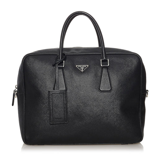 Prada Saffiano Business Bag Handbag Style 2 - Rovelle Bags