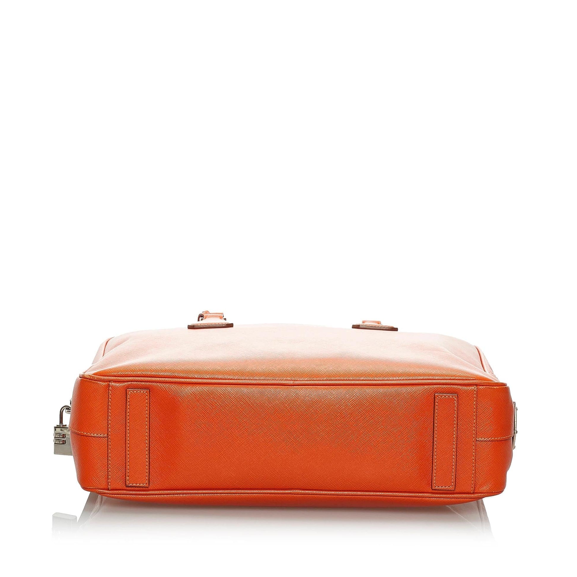 Prada Saffiano Business Bag Handbag - Rovelle Bags