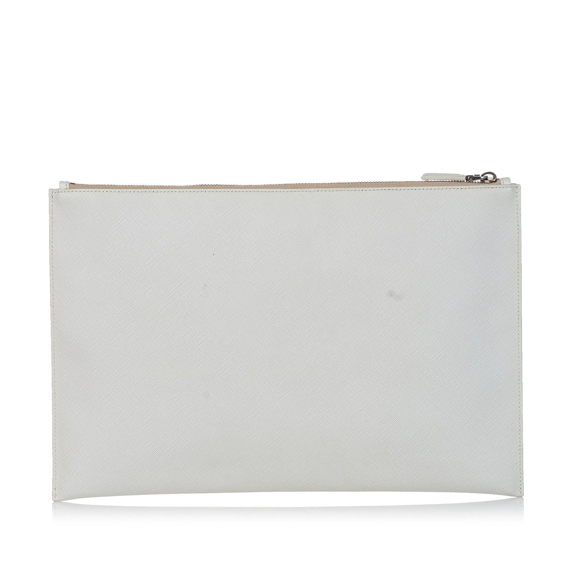 Prada Saffiano Clutch Bag Handbag Style 3 - Rovelle Bags