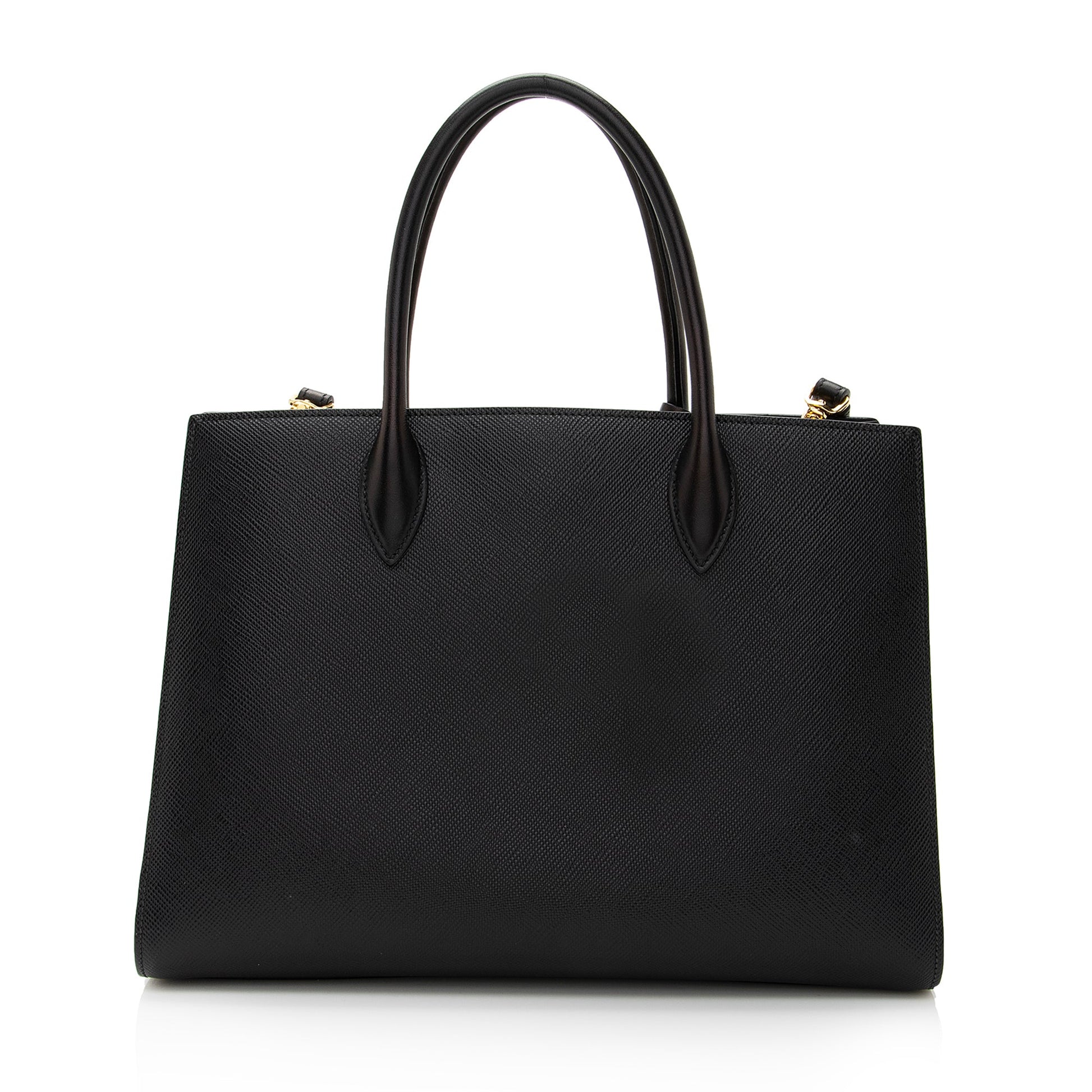 Prada Saffiano Cuir City Bibliotheque Large Tote - Rovelle Bags