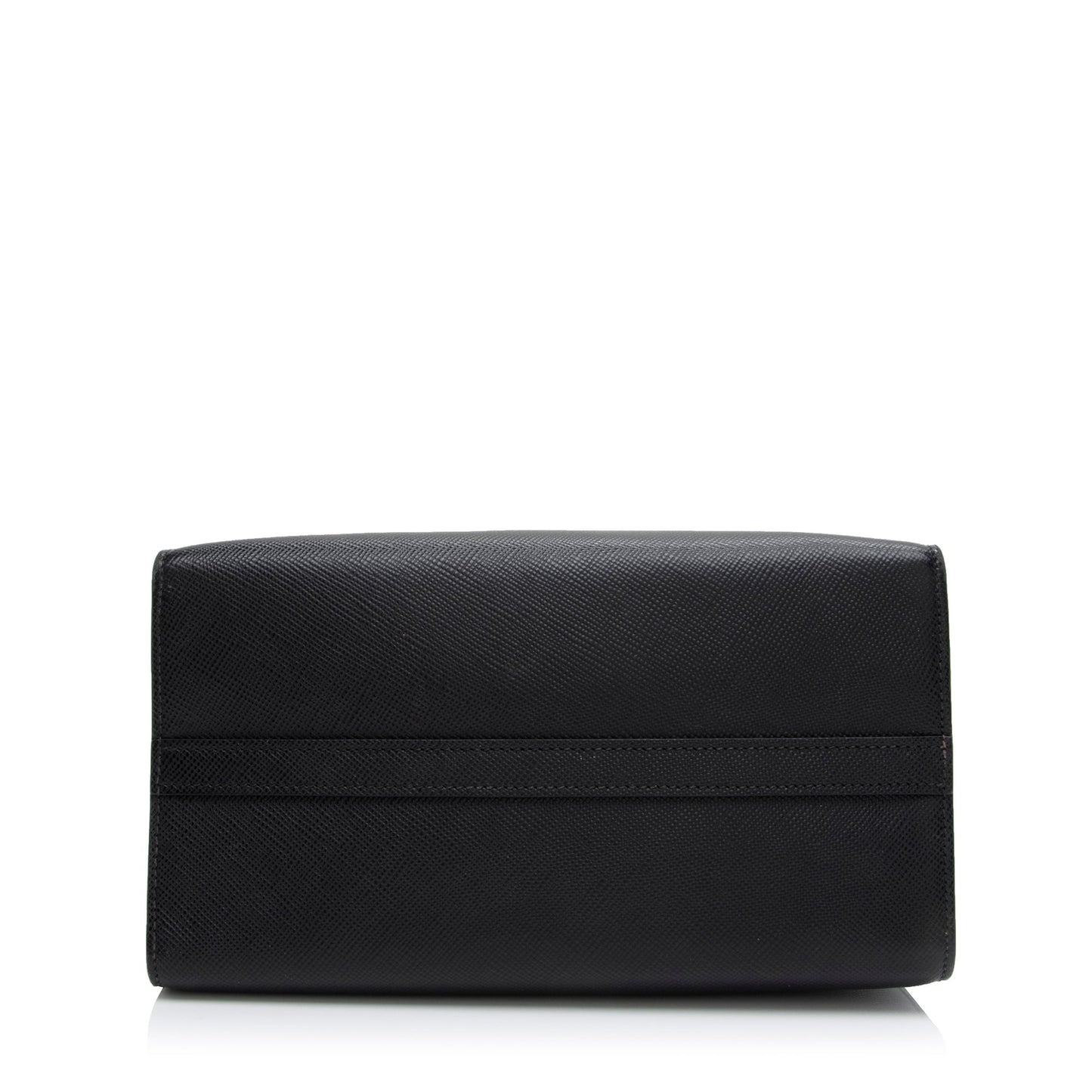 Prada Saffiano Cuir Leather Monochrome Small Tote - Rovelle Bags