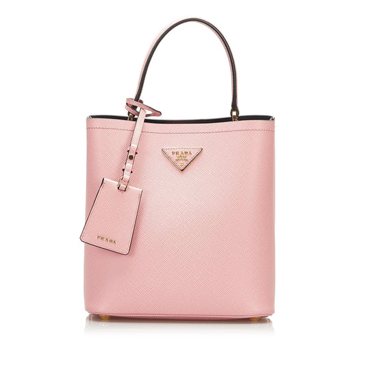 Prada Saffiano Cuir Panier Handbag - Rovelle Bags