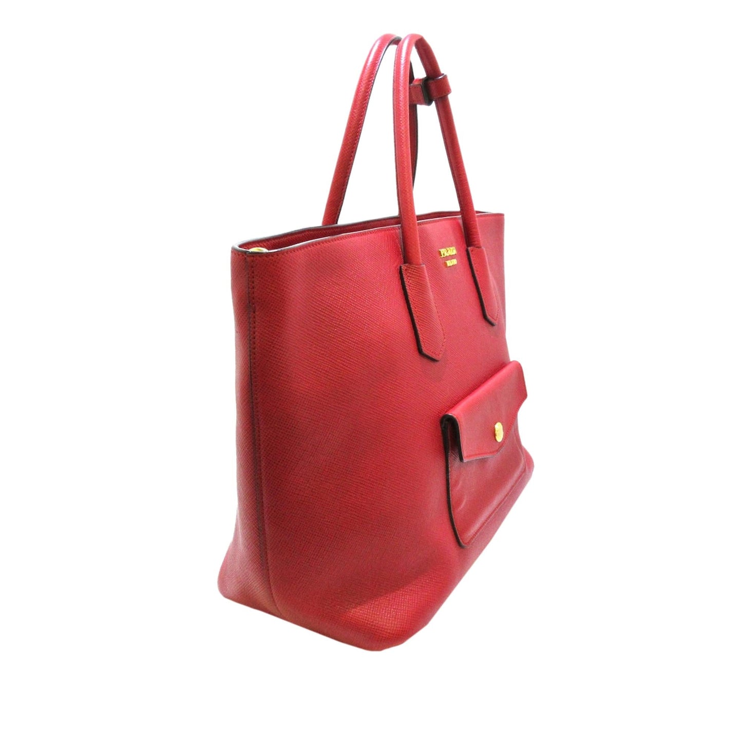 Prada Saffiano Cuir Twin Satchel - Rovelle Bags