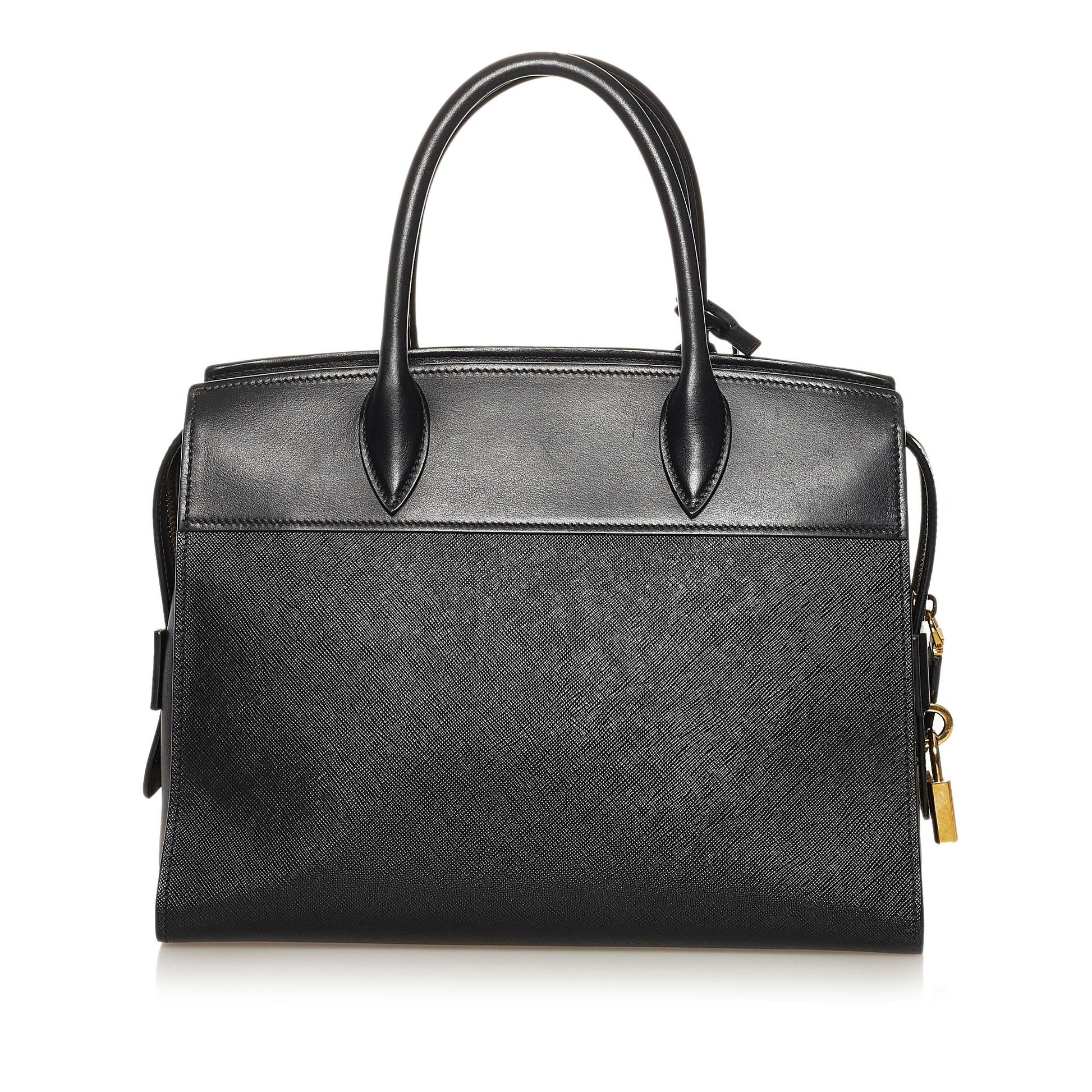 Prada Saffiano Esplanade Handbag Style 2 - Rovelle Bags